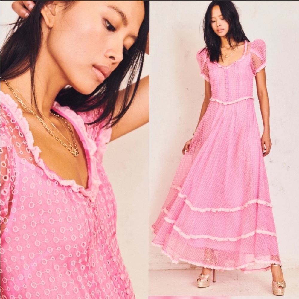 LoveShackFancy Bridal Dress Founder Favorite - Picture 8 of 16